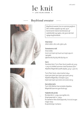 Boyfriend sweater