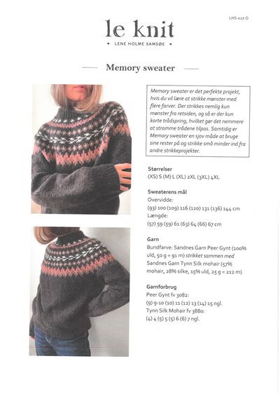 Memory sweater